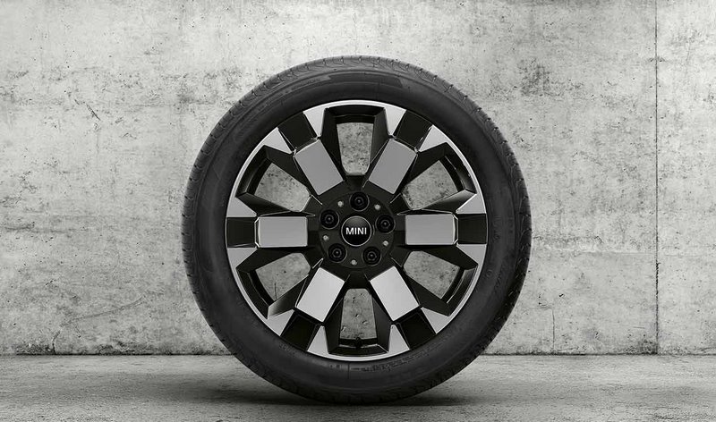 BMW本物のミニアルフェルジUntamed Spoke 897 Bicolor（Jet Black Uni / Hill -Toted）7.5J X 18 ET 51フロントアクスル /リアアクスルF60 | 36115A0A9D0