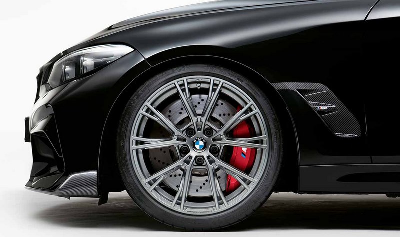 BMW本物の完全なホイールMパフォーマンスY-スペイチェ1111マグネサイト19インチM2 F87 RDCI（ミキシングタイヤ）| 36115A47A67