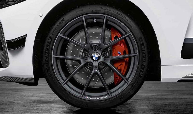 BMW本物の完全なホイールMパフォーマンスY-スペイチェ898フローズンガンメタルグレー19インチ2シリーズG20 G20 G28 4シリーズG22 G23 RDC（ミキシングタイヤ）| 36115a4ffd9