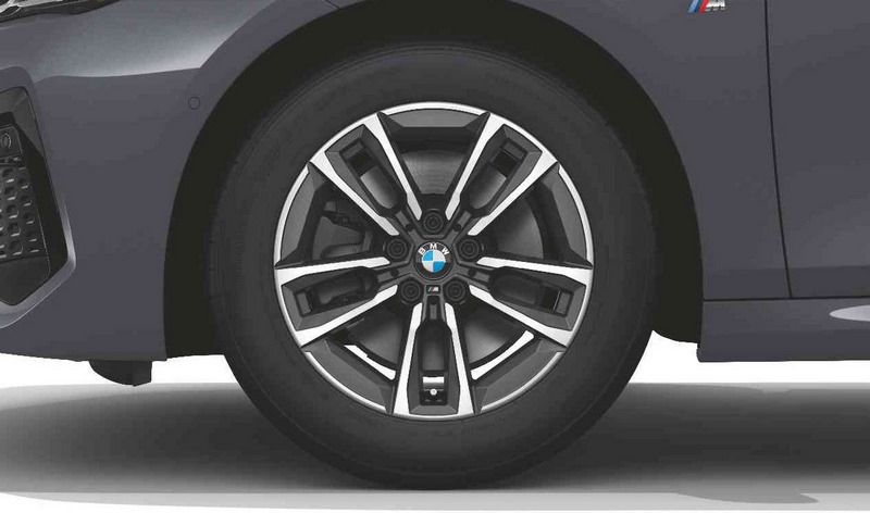 BMW本物の完全なホイールMダブルスポーク834 Bicolor（Gunmetal Grey / Herracht）17インチ2シリーズU06 RDCI | 36115A563C1