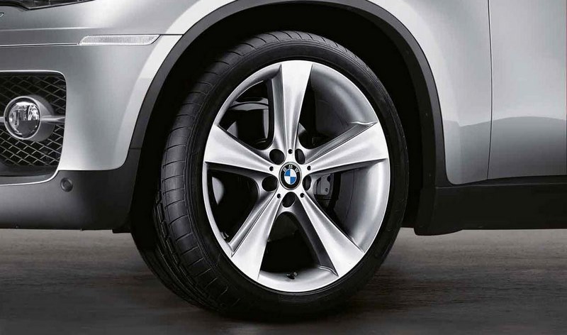 BMW本物の完全なホイールスターは128シルバー19インチx3 e83 | 36116765028
