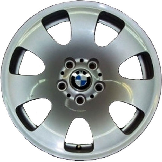 BMW本物のAlufelge Sternspeiche 165 8J X 17 ET 24シルバーフロントアクスル /リアアクスル7er E65 E66 | 36116765144