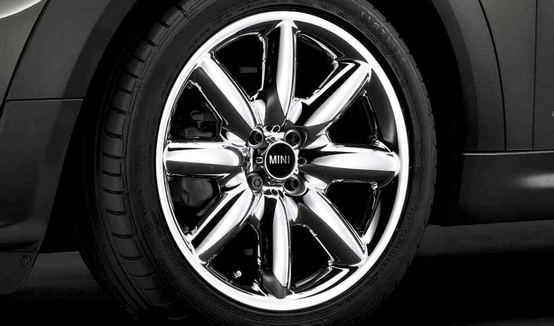 BMW本物のミニアルフェルジSスポークR85クロマ7J X 17 ET 48フロントアクスル /リアアクスルR50 R55 R56 R57 R59 | 36116778962