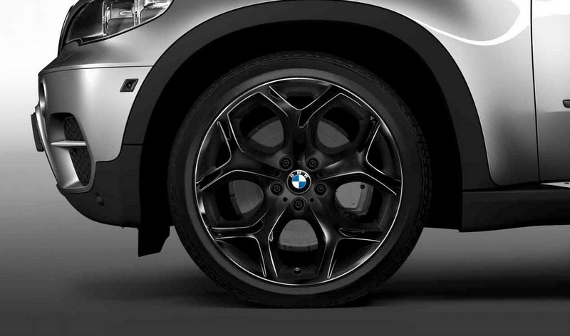 BMW本物のAlufelge Y-Speiche 214 Black 10j x 20 et 40 Vorder Axles X5 E70 X6 E71 E72 | 36116794696