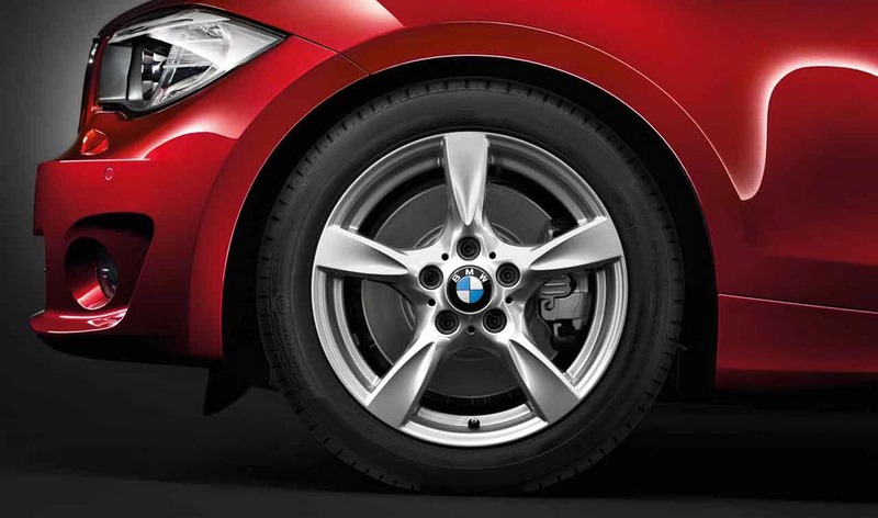 BMW本物のAlufelge Sternspeiche 371 7J X 17 ET 47シルバーフロントアクスル /リアアクスル1シリーズE82 E87 E88 | 36116795561