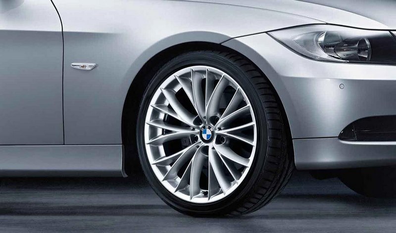 BMW本物のAlufelge V-Speiche 342 8J X 18 ET 34 SpaceGrau Vorder Axle 3シリーズE91 E92 E93 | 36116852285