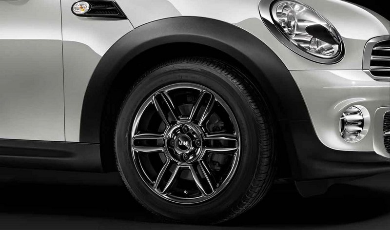 BMW本物のミニアルフェルジ6スターツインスポークR119 6.5J X 16 ET 48ブラインドシャインフロントアクスル /リアアクスルR56 R57 R58 R59 | 36116856969