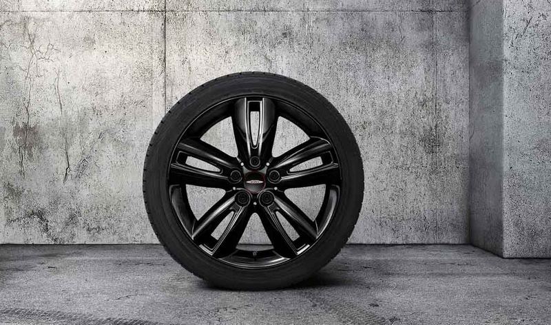 BMW本物のミニアルフェルジトラックスポーク562ブラック7J X 17 ET 54フロントアクスル /リアアクスルF55 F56 F57 | 3611686366