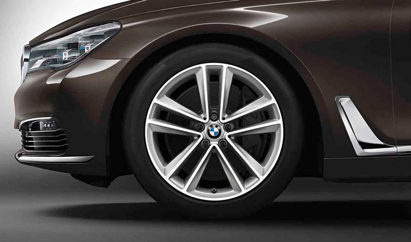 BMW本物のAlufelge Double -Pakes 630 Bicolor（Reflex Silver / Glossy）9.5J X 19 ET 39 HINTER AXLE 6シリーズG32 7シリーズG11 G12 | 36116867337