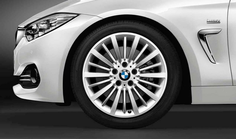 BMW本物のアルフェルジ非常にパンス416反射銀8J x 18 ET 34フロントアクスル /リアアクスル3シリーズF30 F34 4シリーズF32 F36 | 36116882704