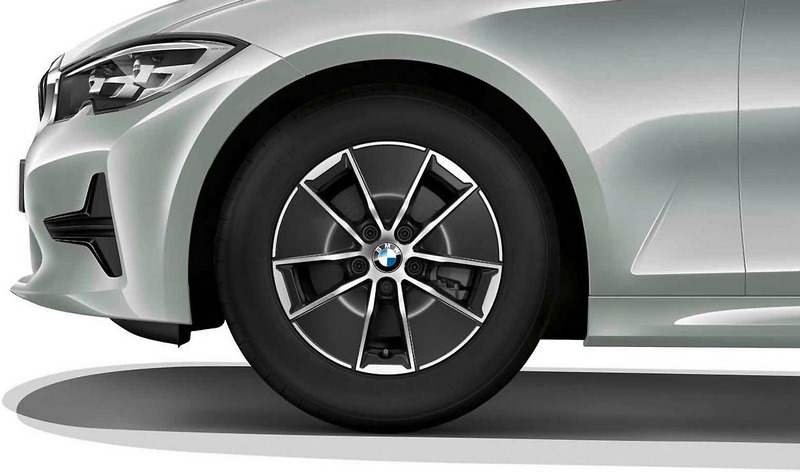 BMW純正アルフェルジタービンスタイリング773 orbitgrey 6.5j x 16 et 22ボーダーアクスル /リアアクスル3シリーズG20 G21 | 36116883515