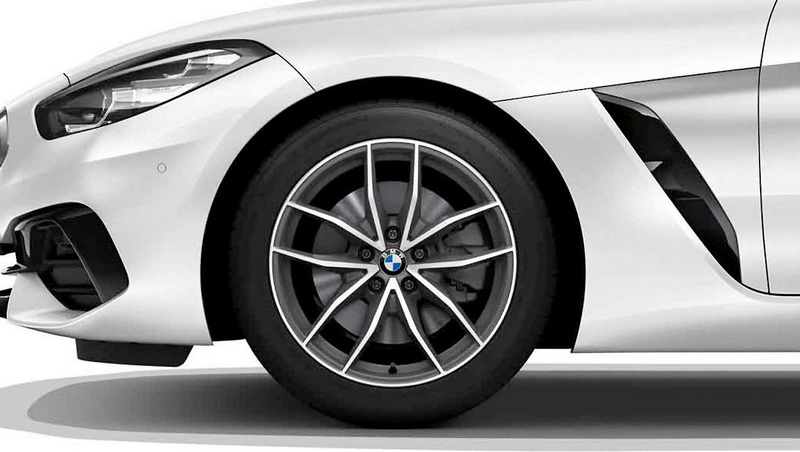 BMW純正Alufelge V-Speiche 770 Bicolor（Orbitgrey / Glossy）8J X 18 ET 20フロントアクスルZ4 G29 | 36116883637