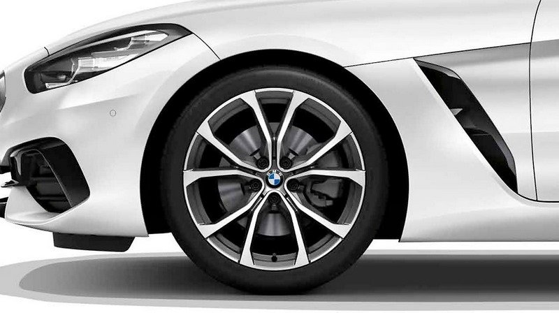 BMW本物のAlufelge v-Speiche 772 Ferricgrey 9j x 19 et 32​​フロントアクスルZ4 G29 | 36116883641