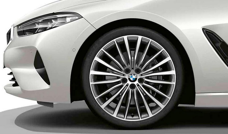BMW純正Alufelgeさまざまなプレス700 Ferricgrey 9j x 20 et 41リアアクスル8er G14 G15 G16 | 36116884205