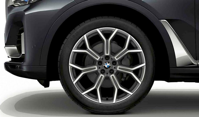 BMW純正Alufelge Y-Speiche 753 Ferricgrey 9.5j x 21 et 36フロントアクスル /リアアクスルX7 G07 | 36116885142
