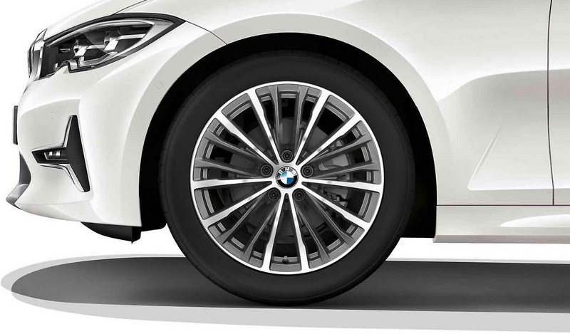 BMW純正Alufelgeさまざまなプレス781 Ferricgrey 8.5j x 18 et 40リアアクスル3シリーズG20 G21 G28 | 36116897085