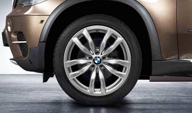 BMW本物のアルフェルジMダブル - スポーク435 ferricgrey 11j x 20 et 35リアアクスルx5 e70 | 36117845863