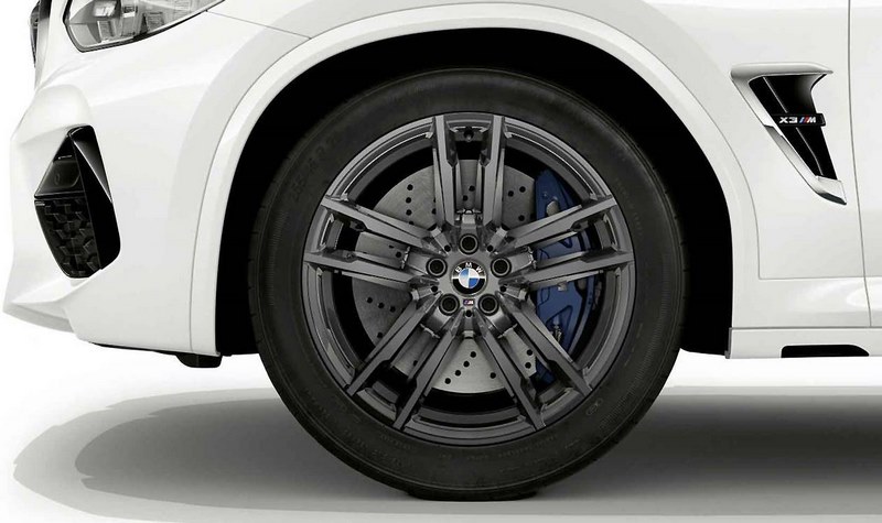 BMW本物のAlufelge M double -Pakes 764 Orbitgrey 9j x 20 et 28 Vorder Axle x3m f97 x4m f98 | 36118059723