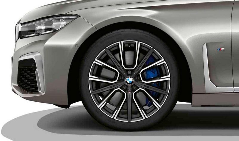 BMW本物のAlufelge M Stars Spoke 817 bicolor（orbitgrey / glossy）10j x 20 et 41リアアクスル6er G32 LCI 7シリーズG11 G12 | 36118090097