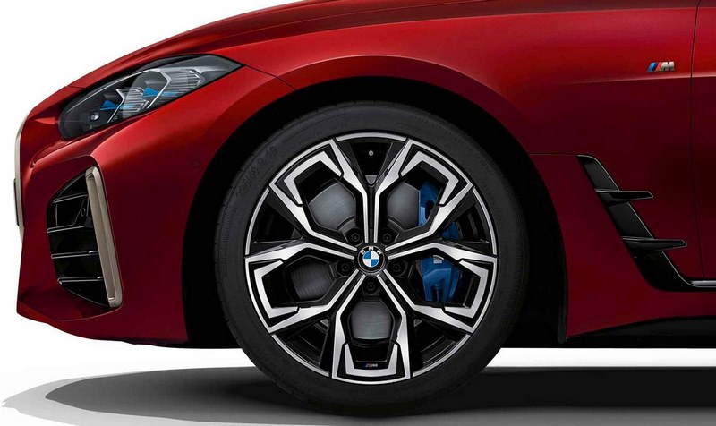 BMW純正アルフェルジM空力860 Bicolor（Midnight Gray / Herracht）8.5j X 19 ET 35 Vorder Axle 4シリーズI4 G26 | 36118747306