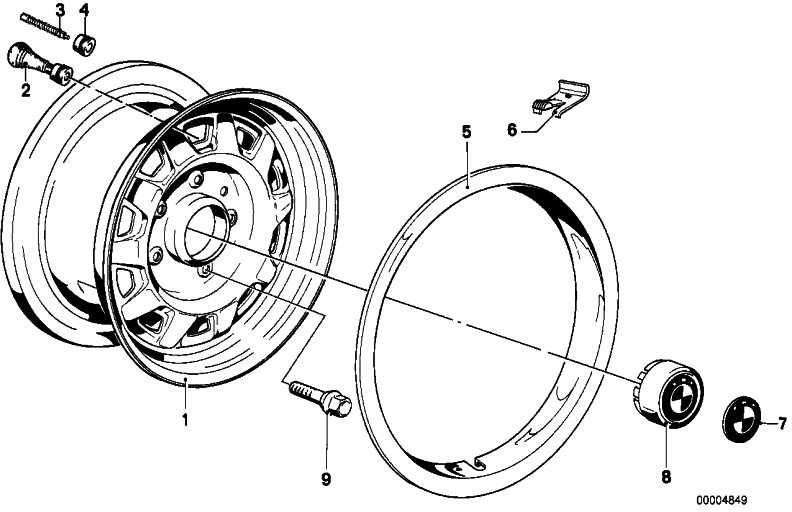 BMW本物のHabenカバー5シリーズ7シリーズ（36131117649）| 3613117649