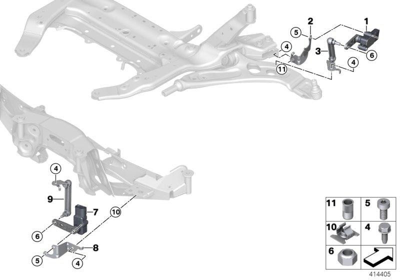BMW純正コントロールロッドフロント（37146853709）| 37146853709