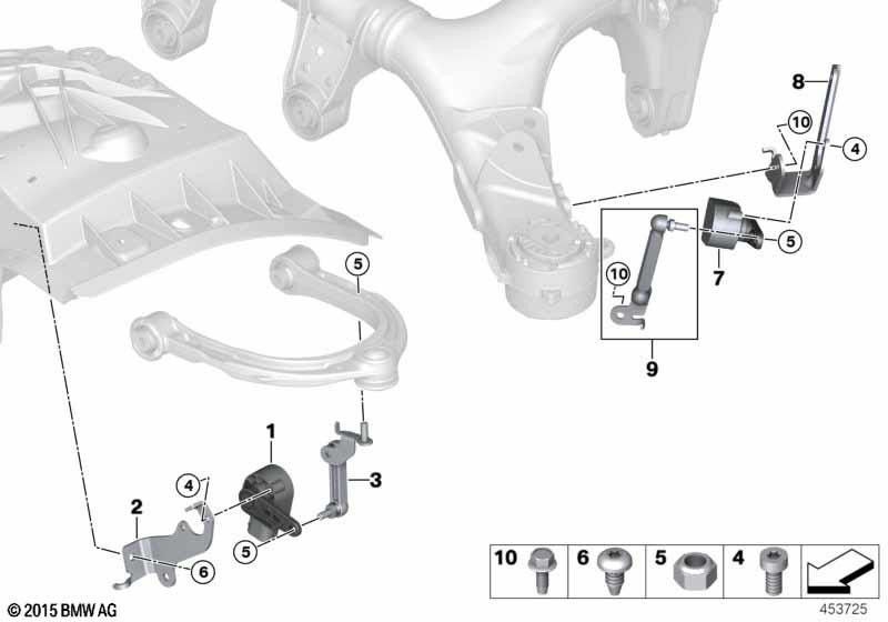 BMW純正ホルターHöhesensensorRight（37146870970）| 37146870970