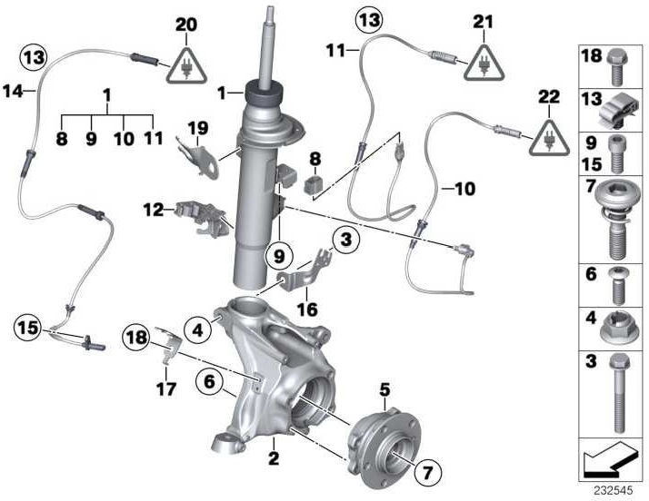 BMW本物の加速センサー1シリーズ4シリーズX3 X4（37155A0F905）| 37155A0F905