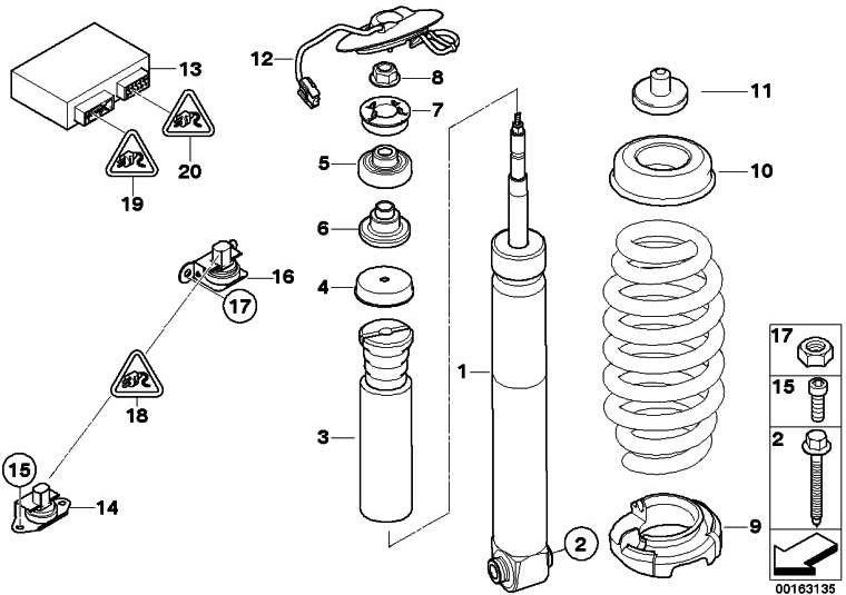 BMW純正コントロールユニットEDC-K 3シリーズZ4（37156788790）| 37156788790
