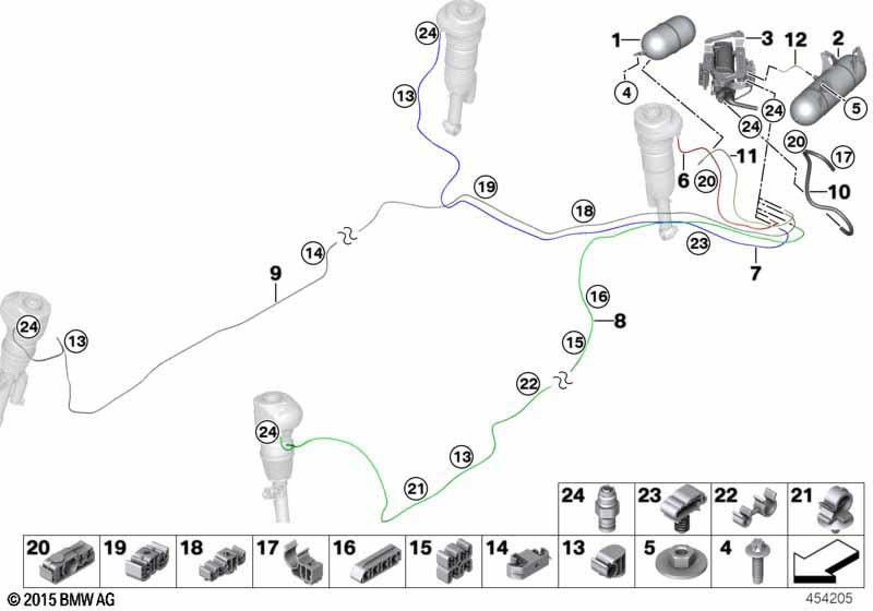 BMW本物の印刷メモリ4-リットル（37206861937）| 37206861937