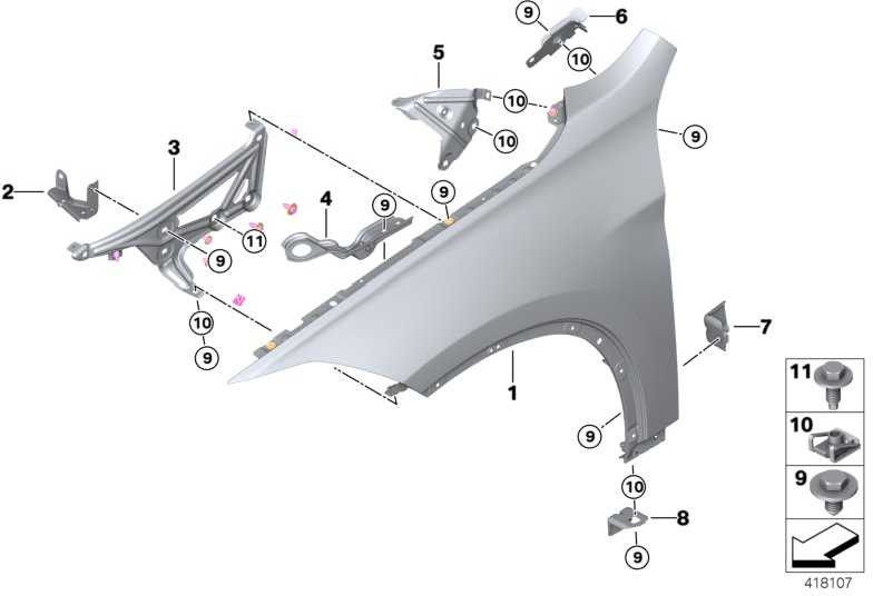 BMW純正拡張radhaus right x1（41007427130）| 41007427130