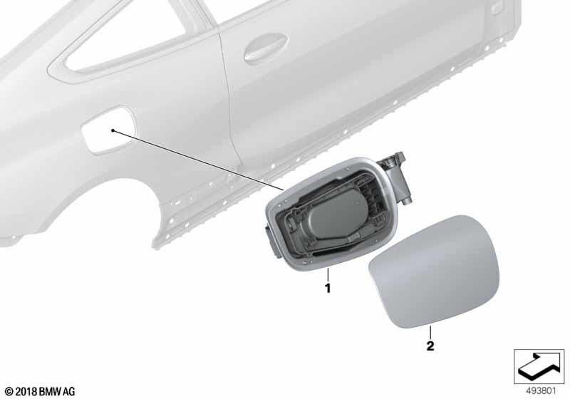 BMW純正Findle Flap（41007440411）| 41007440411