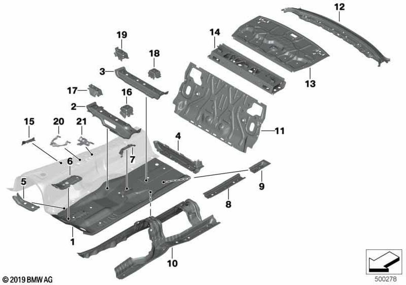 BMW本物のホルタースイッチングアームベアリング（41007444012）| 41007444012