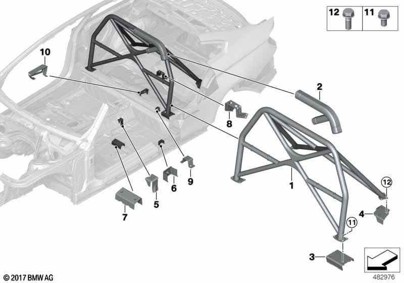 BMW純正録音ステップベルトプライミングGTS（41008072134）| 41008072134