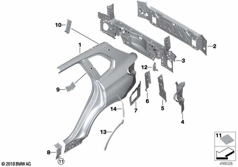 BMW純正ホルダーSchliessBrückenRight（41009481372）| 41009481372