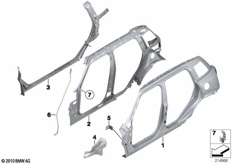 BMW純正水排水ホース（41009800957）| 41009800957