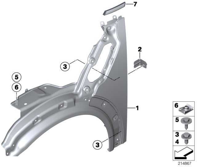 BMW純正ホルターサイドウォールミットミニ（41359805592）| 4135980592