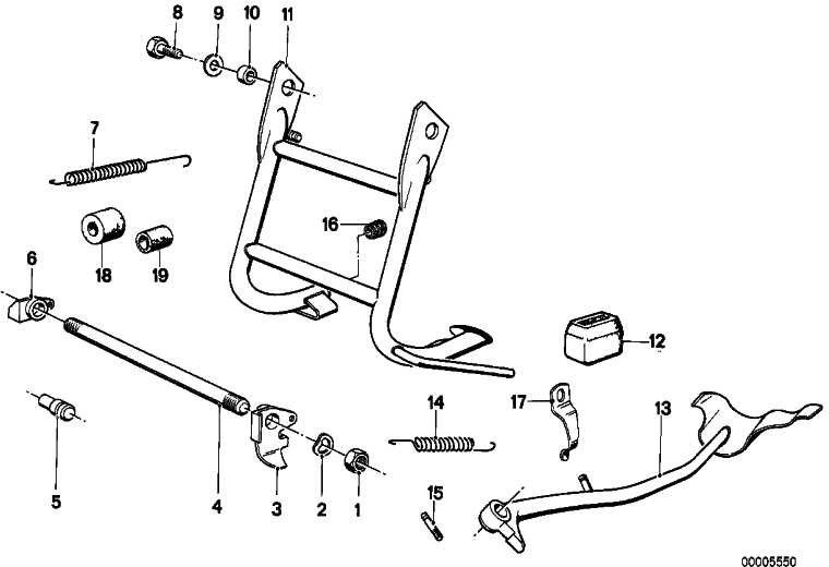 BMW本物のZugfeder（46521234514）| 46521234514