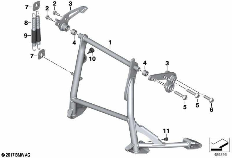 BMW左側の本物のハーフトップチルトラック（46528358253）| 46528358253