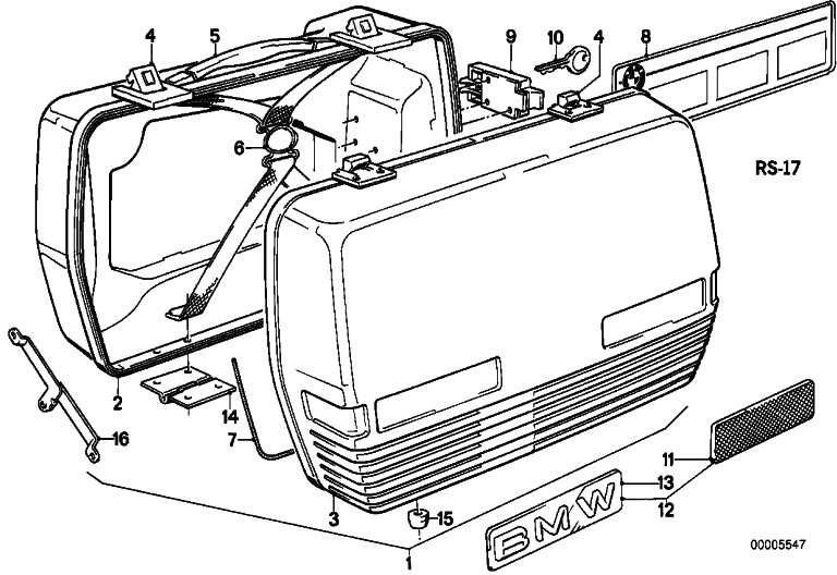 BMW本物のセットNIET（46549057696）| 46549057696