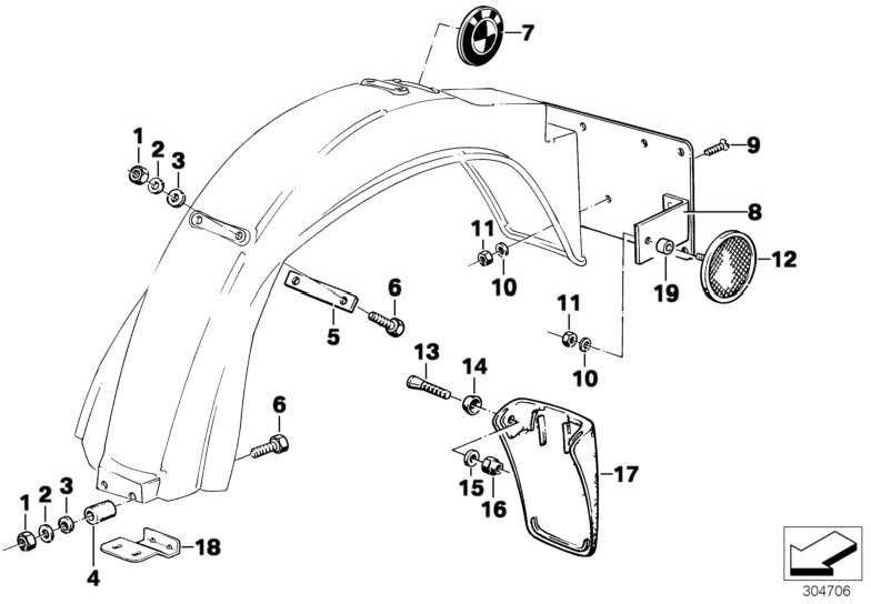 BMW本物の保持シートR R50/5-R90（46622303274）| 46622303274