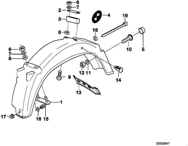 BMW本物の強化シートR（46622331806）| 46622331806
