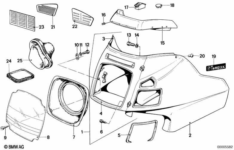 BMW本物のlichtschacht（46631239109）| 46631239109
