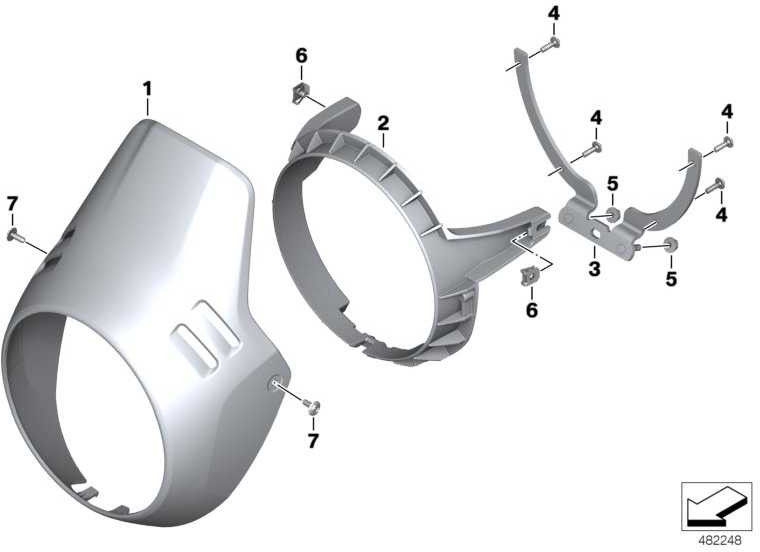 BMW本物のHauter Centerring（46638558743）| 46638558743