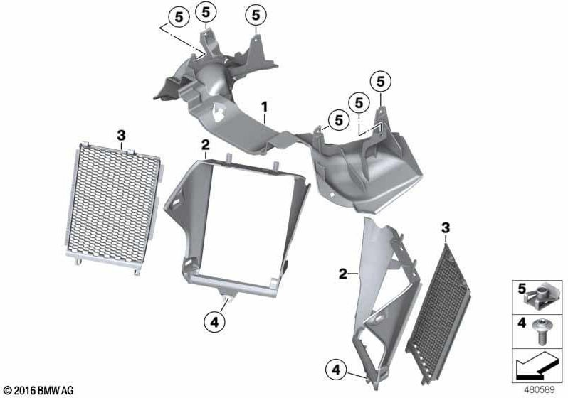BMW本物のGabel Abdivation（46638559593）| 46638559593