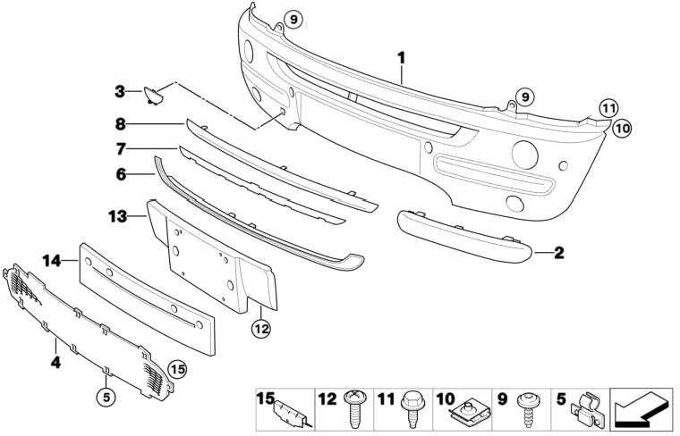BMW本物のZiergitter Chrom Mini（51116800138）| 51116800138