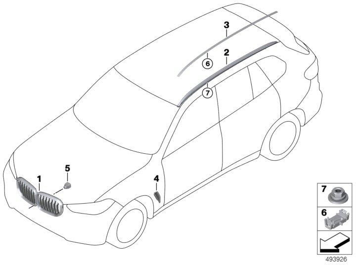 BMW本物のスタッフICAM（51117933177）| 51117933177