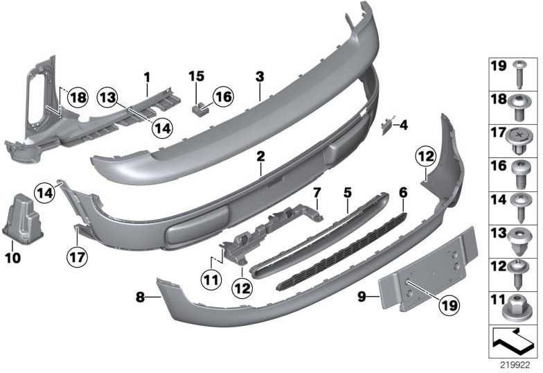 BMW本物のネタバレmitte pdc mini（51127265086）| 51127265086