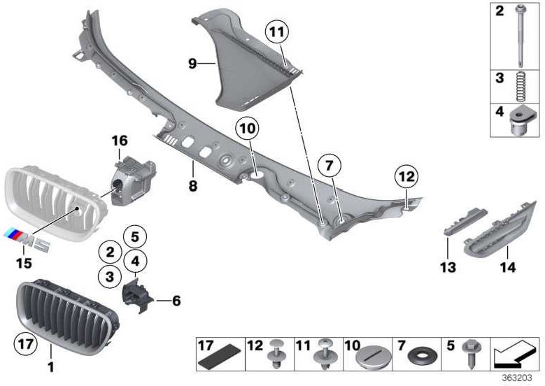 BMW純正フォームパッド5シリーズ（51134819903）| 51134819903