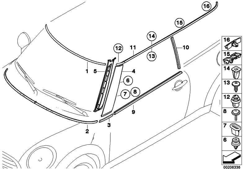 BMW純正絞りB-Column Mini（51137146099）| 51137146099